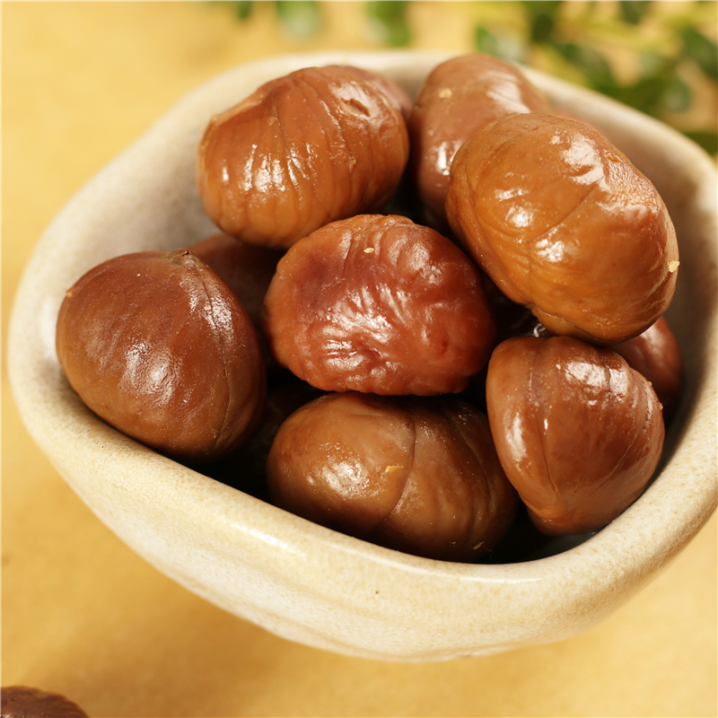 10袋燕山甘栗仁特产即食板栗子甘栗仁罐头迁西宽城熟栗子休闲零食