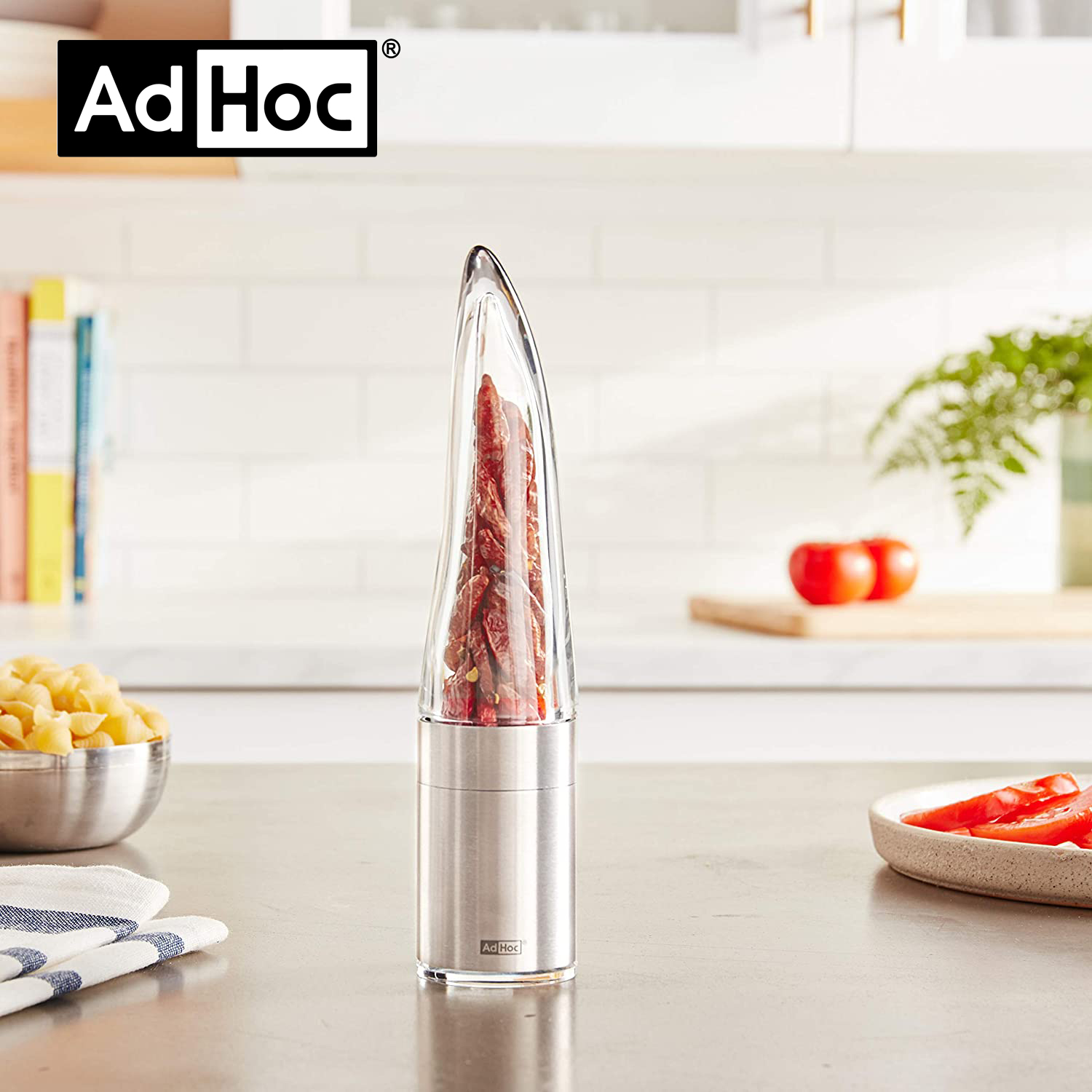 德国牛角形状香料现磨粗粒黑胡椒