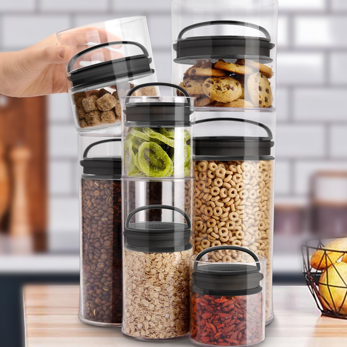 美国密封真空塑料保鲜盒