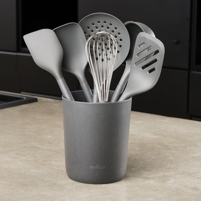 英国 Zyliss 尼龙树脂锅铲汤勺煎铲打蛋器厨房烹饪工具套装带收纳