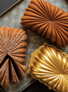 现货 美国Nordic Ware经典Fluted长条面包磅蛋糕烘焙模具Loaf Pan