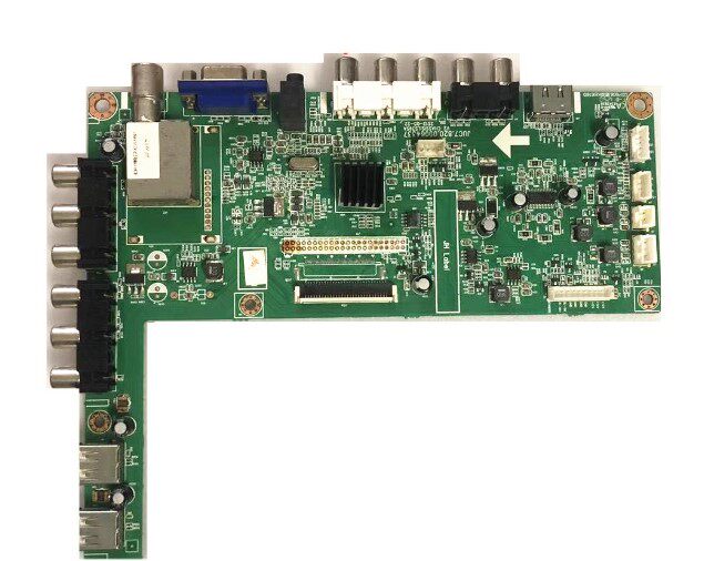 长虹LED32B1000C/1300主板JUC7.820.00064337屏M320X12-E1-A/B - 实物图