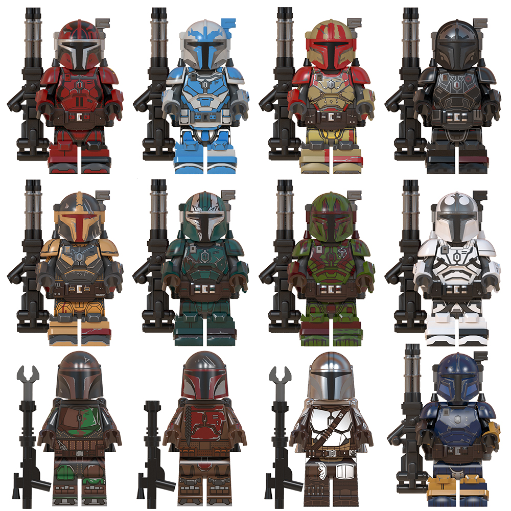 曼达洛人拼装积木儿童玩具