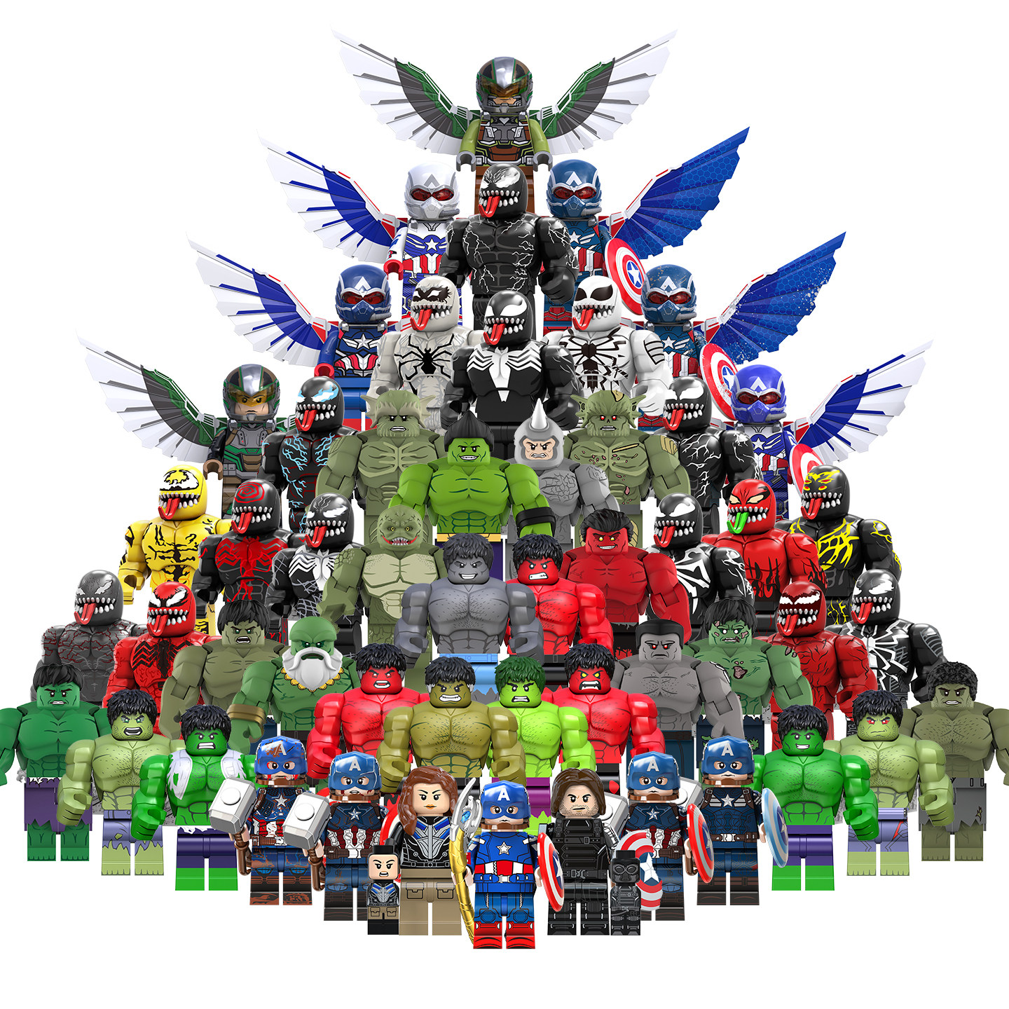 中国积木漫威超级英雄系列新美国队长浩克巨人第三方拼装益智玩具,玩具/童车/益智/积木/模型,积木人,淘宝优惠券,粉丝福利购,淘宝优惠卷