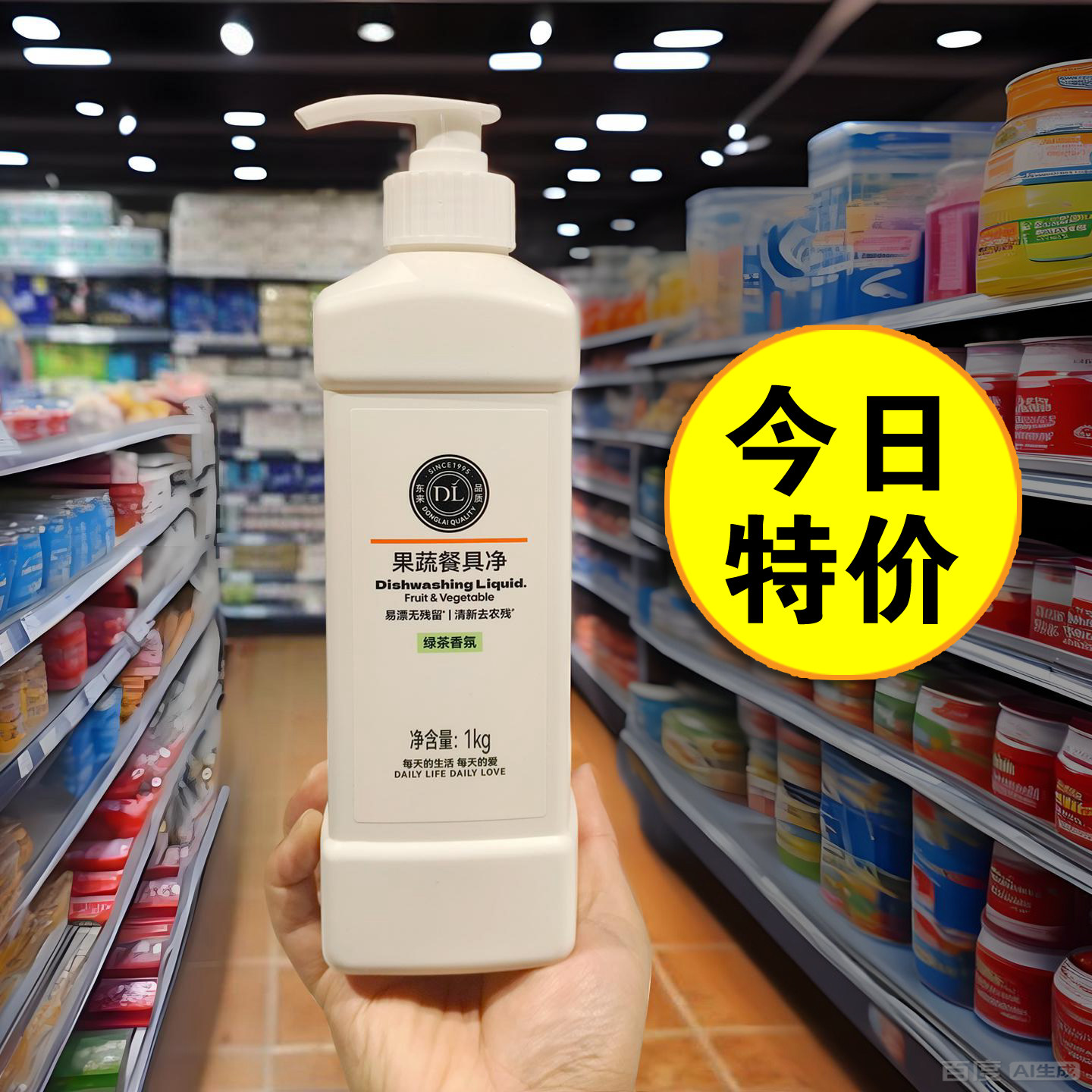 许昌胖东来洗洁精代购果蔬餐具洗