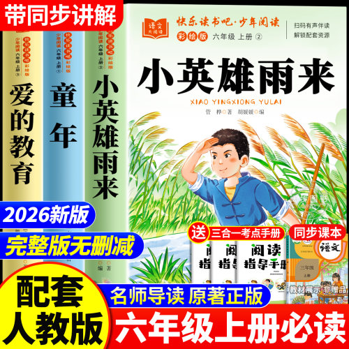 小英雄雨来六年级必读正版