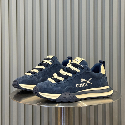 欧货真皮阿甘鞋男2025新款百搭