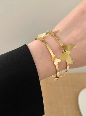 日韩气质高级感开口女手镯