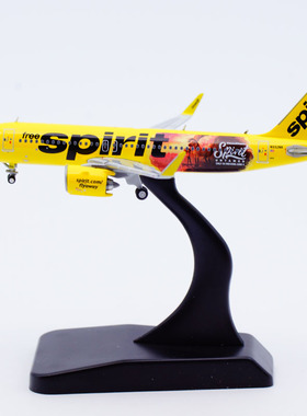 JC Wings 1:400 美国精神航空 A320NEO N932NK 彩绘 合金飞机模型