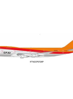 Inflight 1:200加拿大太平洋航空 B747-200 C-FCRE 合金 飞机模型