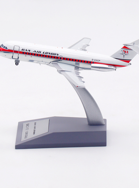 Inflight 1:200 丹纳尔-伦敦航空 BAC 111 G-AXCP 合金 飞机模型