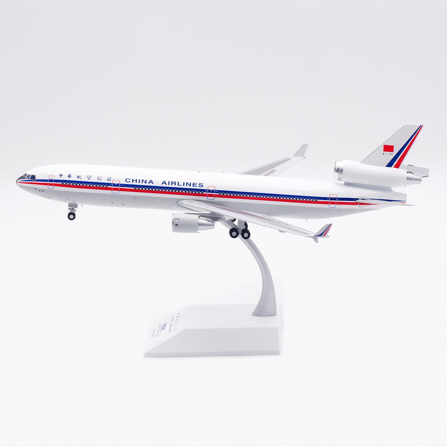 JC Wings 1:200 中华航空 麦道 MD-11 B-151 合金 飞机模型