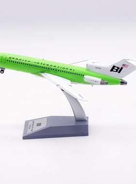 Inflight 1:200 布兰尼夫航空 波音B727-100 N7276 合金飞机模型