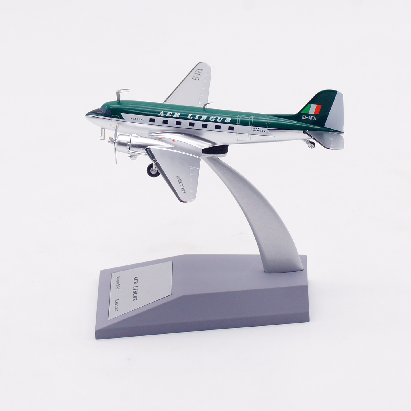 Inflight 1:200 爱尔兰航空 道格拉斯 DC-3 EI-AFA 合金 飞机模型