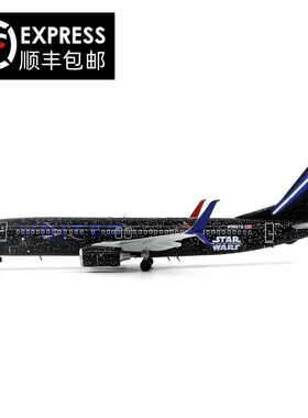 JC Wings 1:200 联合航空 波音737-800 N36272 客机模型 襟翼版