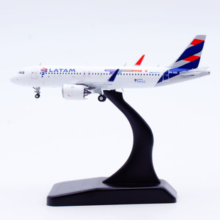 JC Wings1:400 智利拉塔姆航空 空客A320NEO PR-XBE 合金飞机模型
