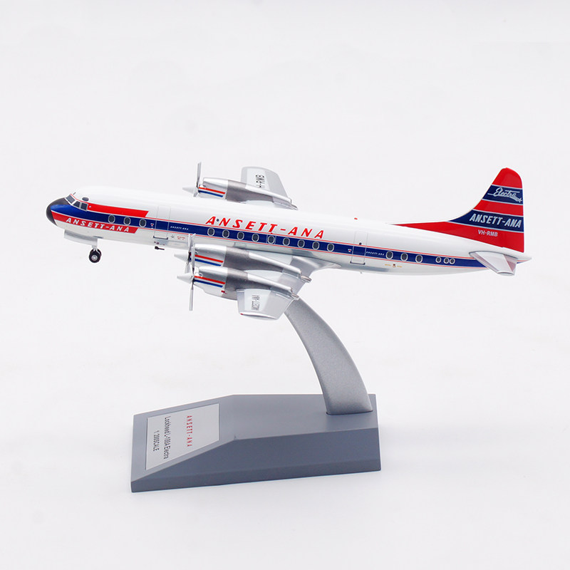 Inflight 1:200 安捷航空 洛克希德 L-188 VH-RMB 合金 飞机模型