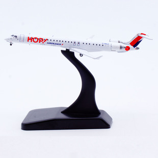JC Wings 1:400 霍普航空 庞巴迪 CRJ-1000 F-HMLO 合金 飞机模型