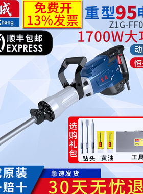 东成重型95电镐Z1G-FF04-15S大功率1700W房屋破拆路混凝土破碎镐