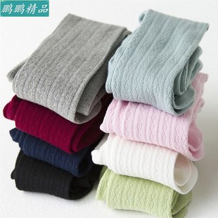 girls pantyhose children stockings kids cotton wool socks