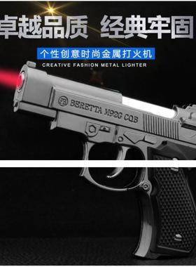 Gas Cigarette lighter 创意防风红色火焰点烟器个性造型打火机