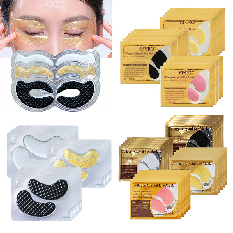 Gold Masks Crystal Collagen Eye Mask Anti-Aging Wrinkles