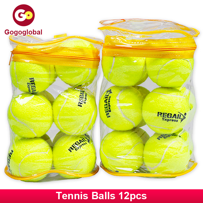 Tennis Balls 12pcs/set High Elasticity Tennis Training Ball