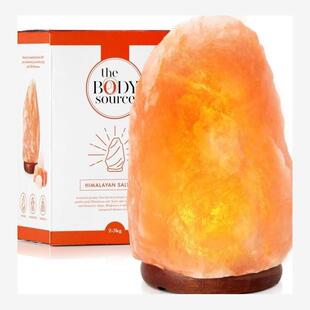 Natural Himalayan Salt Crystal Lamp Pink Rock Healing