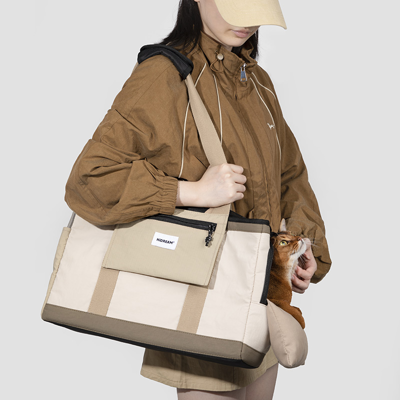 Hidream新款2023单肩猫包外出便携手提式宠物猫咪包背狗包