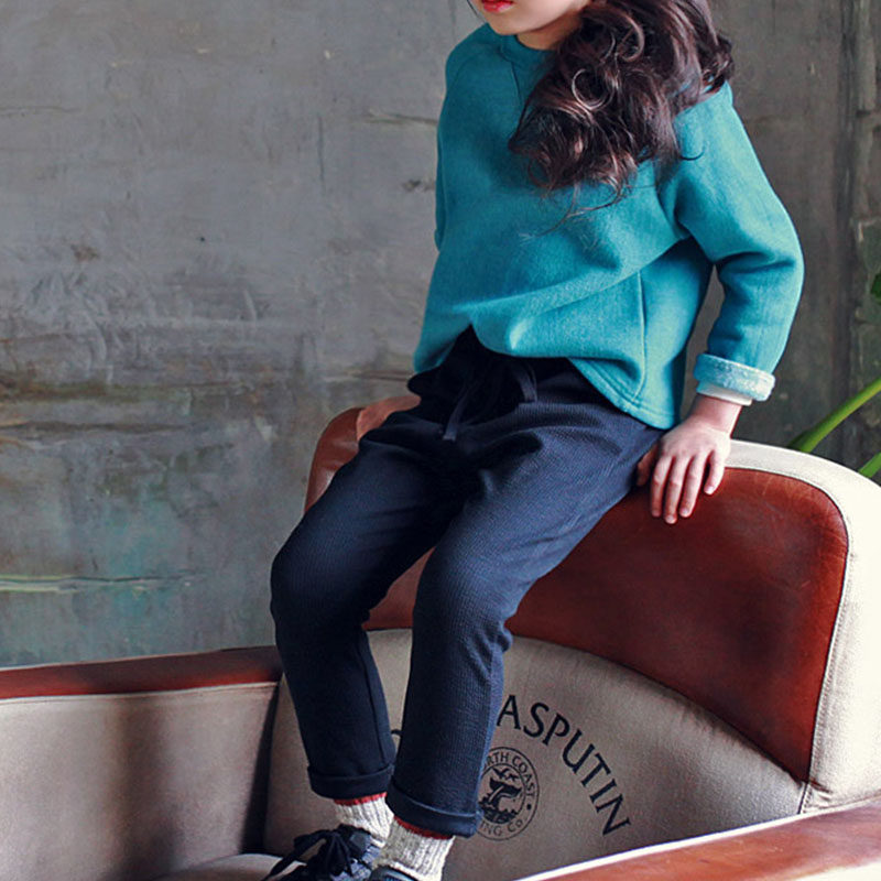 Pantalon fille en mélange - Ref 2061341 Image 1