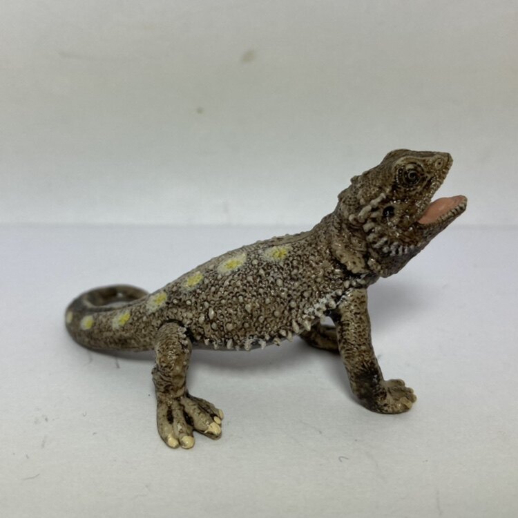 고품질 수출 절판 야생 동물 모델 장난감 14675 정통 수염 드래곤 도마뱀