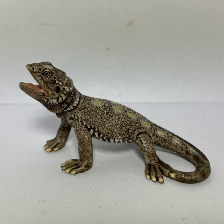 고품질 수출 절판 야생 동물 모델 장난감 14675 정통 수염 드래곤 도마뱀