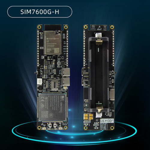 LILYGO® SIM7600G-H R2 MCU32 4G LTE Cat4 北斗 GPS 双频定位
