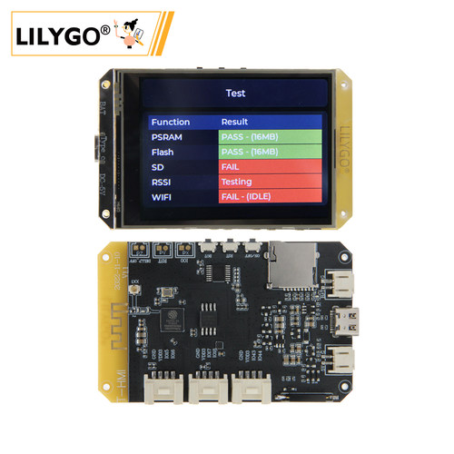 T-HMIESP32-S3电阻触摸屏