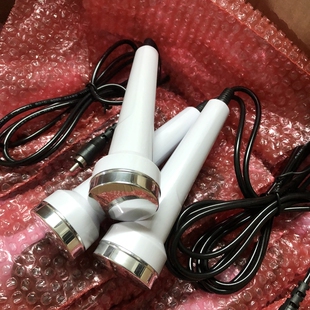 超声波原装探头脸部眼部美容院导入导出仪器专用配件工具单孔插头