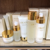 OKADY欧佩护肤品套装 清洁洗面奶爽肤水保湿 霜乳液补水精华液眼霜