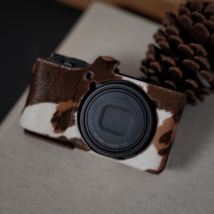 camin马毛皮真皮相机包理光GR4保护套GR3XHDF皮套GR3底座套GR3HDF