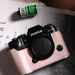 camin xt30相机保护套底座配件相机皮套壳 swift真皮手工富士xt50