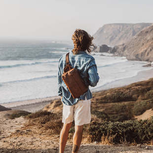 ONA Rockaway徕卡索尼富士单肩微单相机包真皮摄影包斜跨腰包 THe