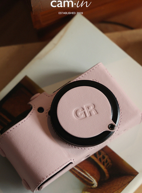 camin swift真皮相机包理光GR4保护套GR3XHDF皮套GR3底座套GR3HDF