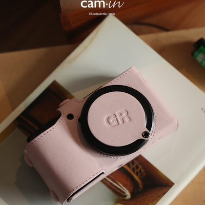 camin swift真皮相机包理光GR4保护套GR3XHDF皮套GR3底座套GR3HDF