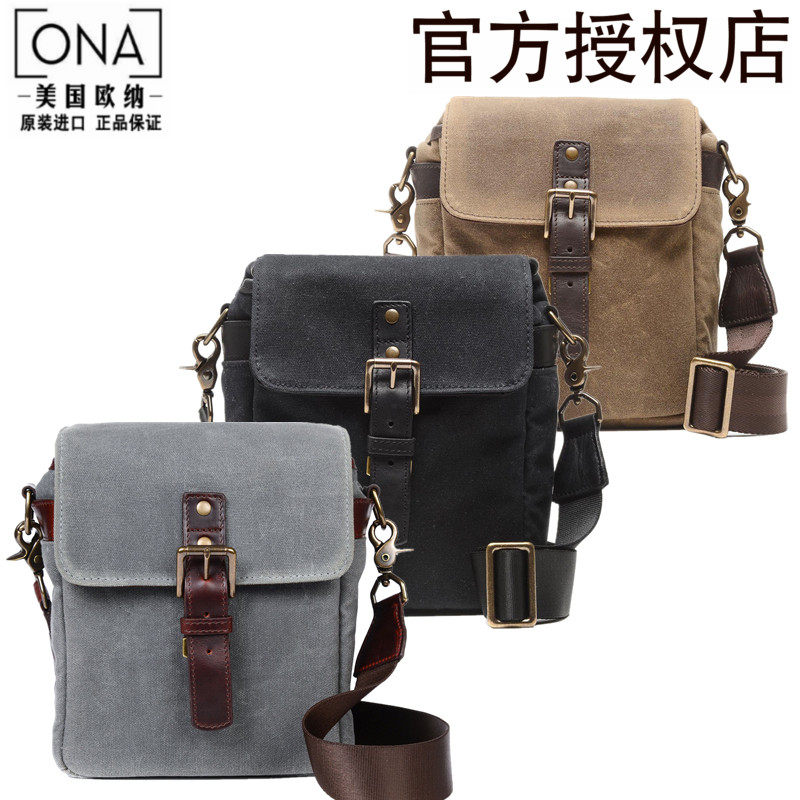 ONA THE BOND复古帆布适用徕卡索尼微单数码相机包摄影单肩背包