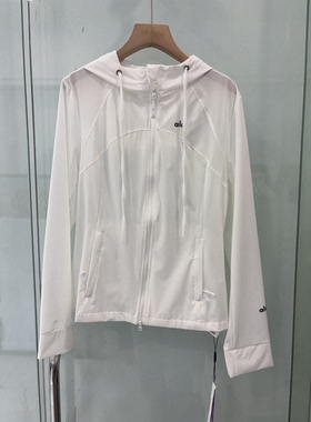 Y051夏装2026新款瑜伽服透气女运动外套修身时尚连帽健身防晒上衣