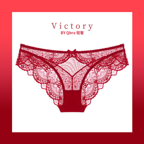 维多利亚性感超薄款火辣内裤大码