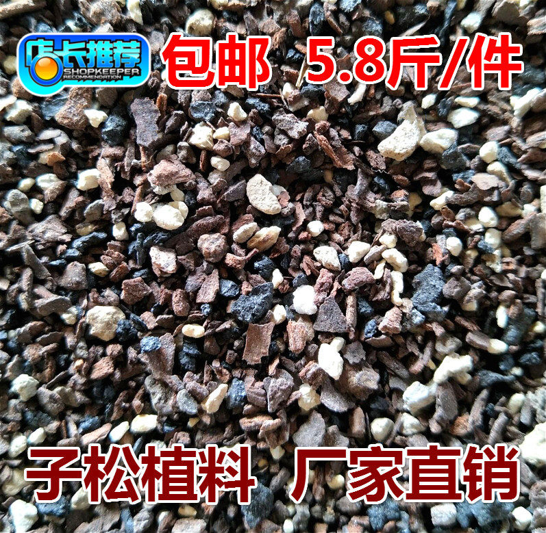子松混合细颗粒 菖蒲石斛多肉 绿萝月季绿植 泥碳 专用营养土包邮