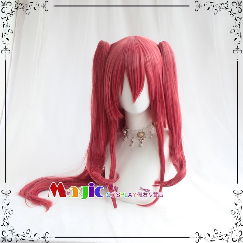 公主连结re Dive Magic假发公主连结远见空花西瓜红马尾假毛cos假发 图片价格品牌报价 原仓数据