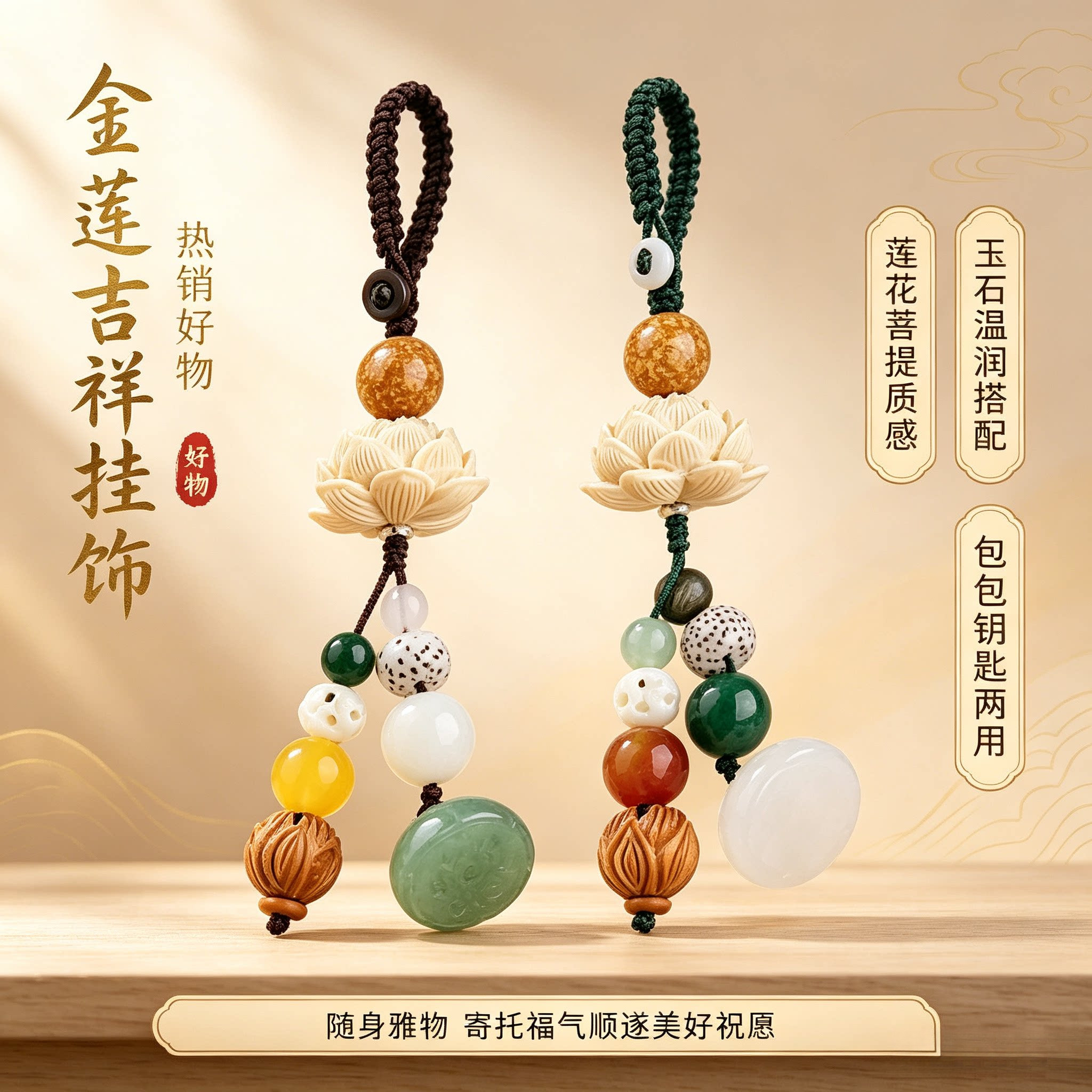 中式雅物，承载顺遂吉祥的美好祝图片