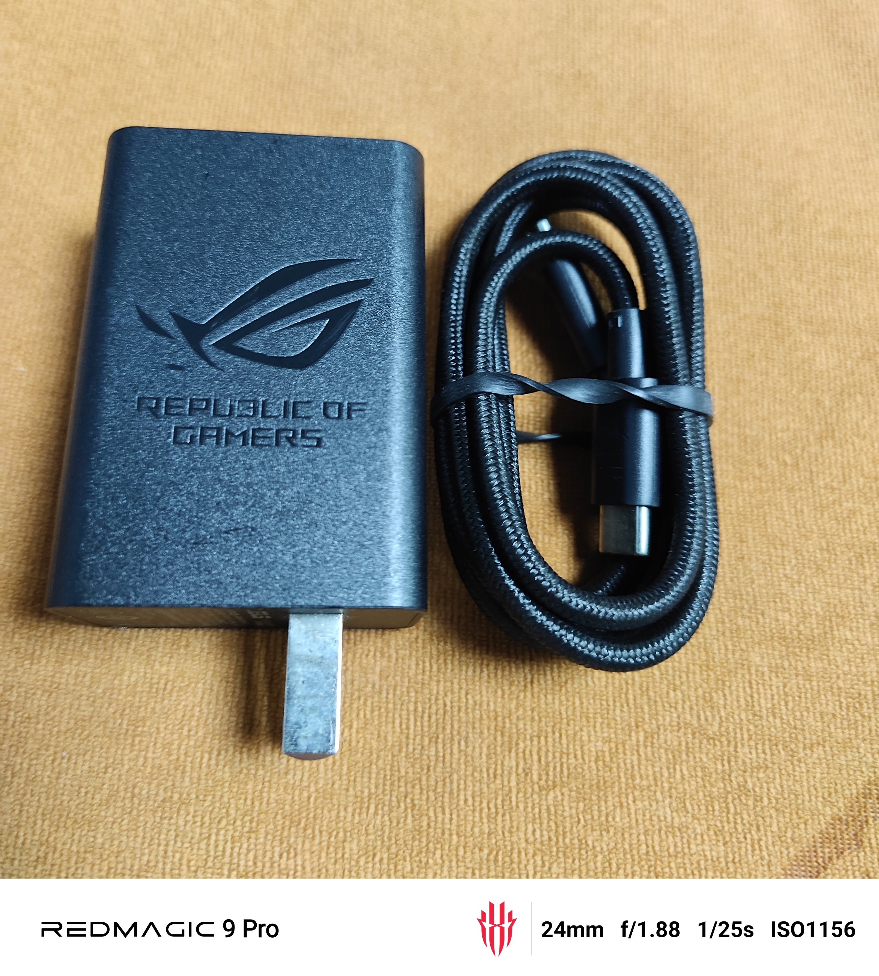 华硕玩家国度ROG3 ROG2原装充电器原厂30W快充头闪充原配正品数据线