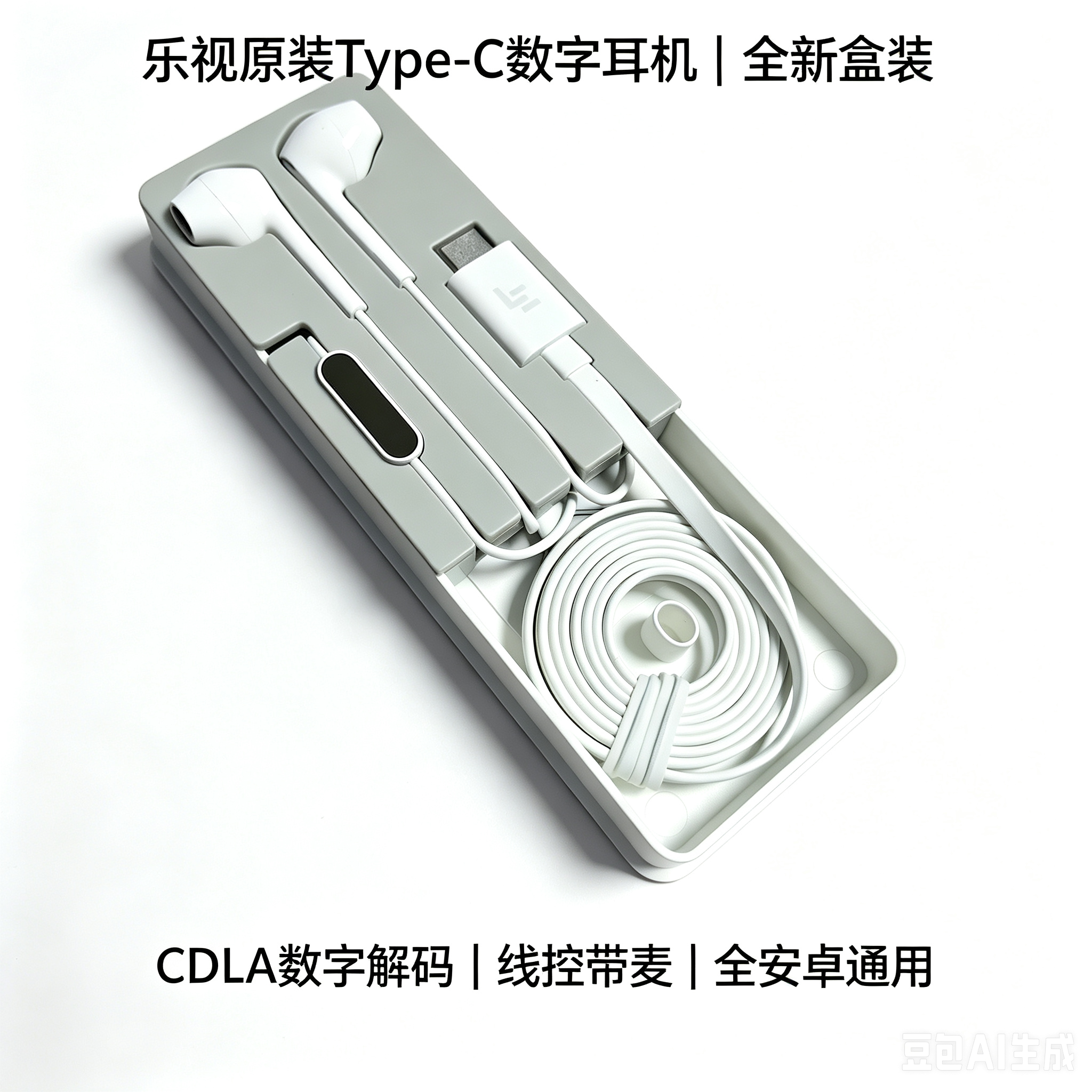 乐视type-c耳机原装Max2乐2 pro3手机入耳式Letv/乐视 LePDH401CH