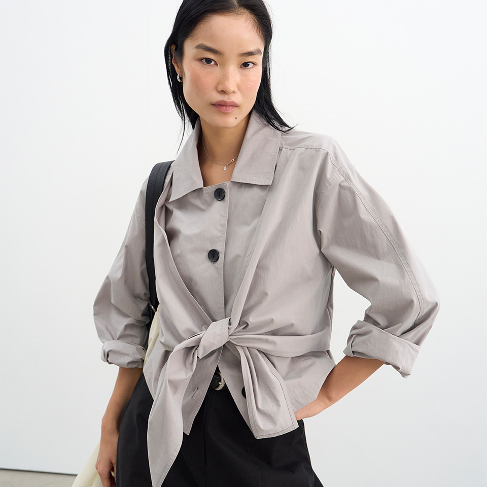 ouimaisnon 25SS 春季新品基础款衬衫外套